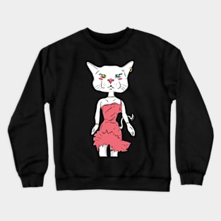 Barbie Cat Crewneck Sweatshirt